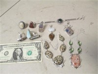 Lot of Assorted 925 Marked Jewelry - 145 Grams