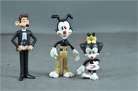 3 Toy Mice Cartoon Figures