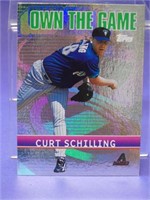 2001 Topps Curt Schilling : Own the Game #OG21