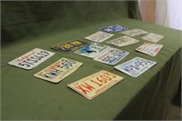 Assorted License Plates