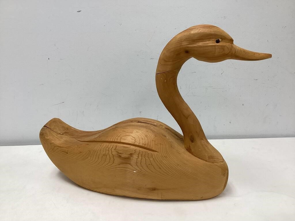 Canadian Handmade Wood Goose
