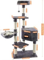 XL Pet Cat Tree Tower with Ladder  AMT0051GY