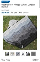 Outdoor Blanket (New)