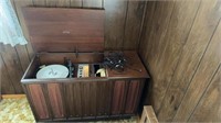 Zenith Radio and Record Player
