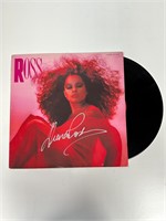 Autograph COA Diana Ross Vinyl