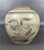 Chinese Ming Dynasty Stoneware Jar