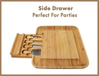*NEW* Bamboo Cheese Board and Knife Set