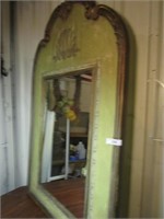 Large Wooden Mirror