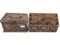 Storage Box and Mail Organizer