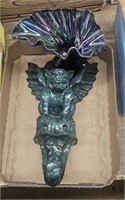 Gargoyle Wall Mount Candle Holder and Plastic