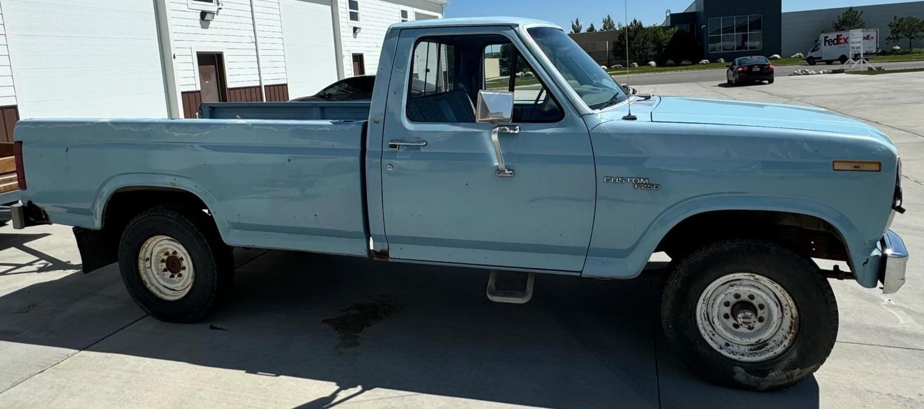 1980 Ford F250 Custom 4WD- Runs Great!