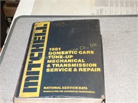 1981 Mitchell Domestic cars tune-up manual