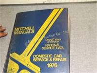 Mitchell Manuals 1976 Domestic car