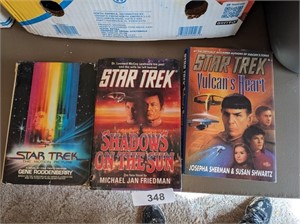 (3) Star Trek Hardback Books