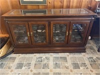 Vintage Mahogany Curio Cabinet