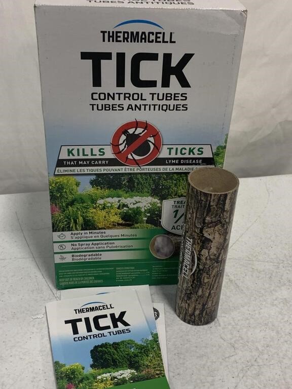 THERMACELL TICK CONTROL TUBES 12TUBES