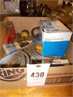 Vintage Gauge, Garage Door Cable, Flood Lights,