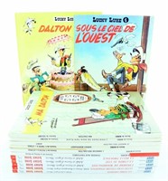 Lucky Luke. Lot de 13 volumes dont 9 en Eo
