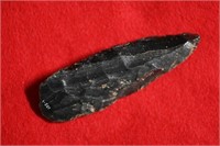 4 1/4" Obsidian Blade Found by Venn Keeling in Lak