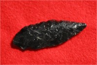 2 15/16" Obsidian Cascade Found by Venn Keeling in