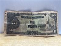 WWII Philippines Money Currency Japanese