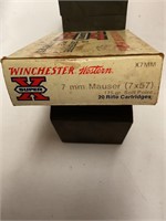 Winchester 7MM Mauser 175 grain 20 rnds