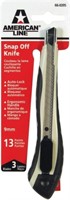 One Size  American Line 13-Pt 9mm Retractable Knif