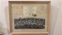 Framed photograph of the McKinley high school