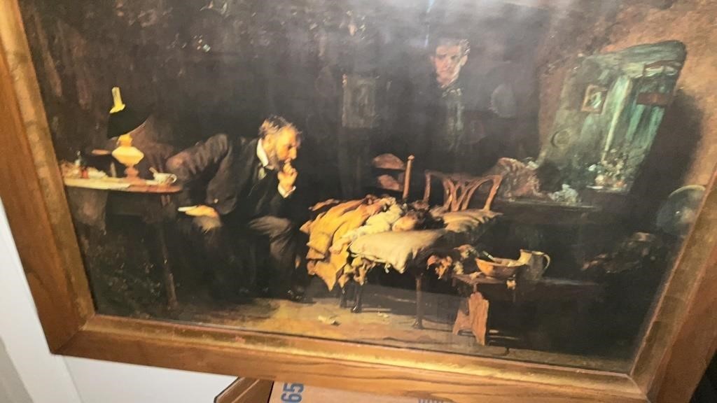 Sir Luke Fildes "The Doctor? FramedPrint