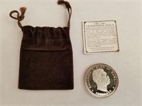1883-1983 .999 Silver 1OZ Centennial Dala Coin