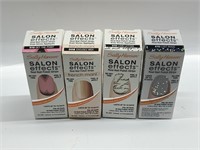 *4PCS LOT*SALLY HANSEN ASSORTED NAIL POLISH STRIPS