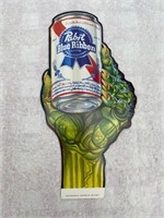 1992 PABST Zombie Hand Halloween Advertisement