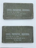 1945 U S Military Protective Blister Gas Cover