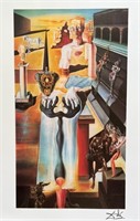 Dali INVISIBLE MAN Limited Edition Lithograph