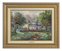 Springtime Memories Gold Frame Canvas by Kinkade