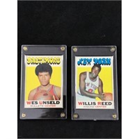 Two Vintage Basketball Stars/hof