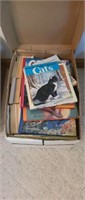 Box of vintage children's and teenager books