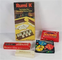 Vtg Games - Rumi K, Dominoes. Floundering