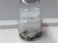 Jar Of Older Coins And Notes    See Pic's