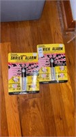 Lot of 2 Vintage Shriek Alarms
