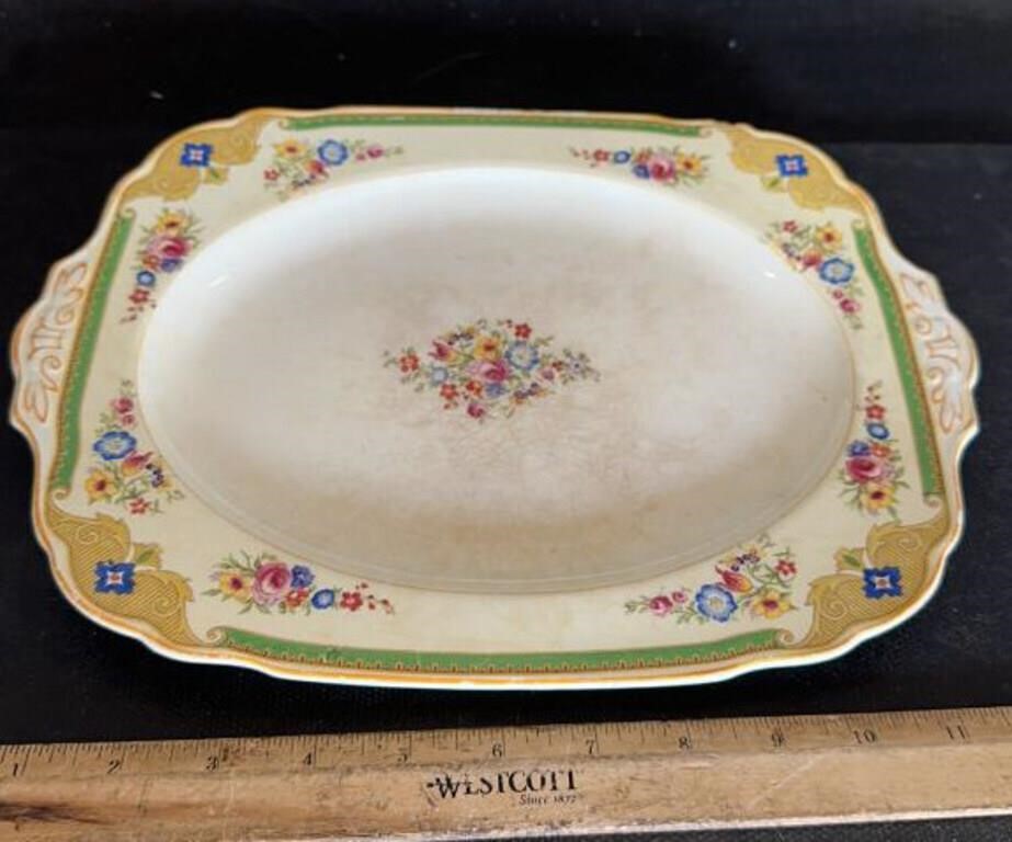 VINTAGE PLATTER/W.H. GRINDLEY/WINDSOR IVORY