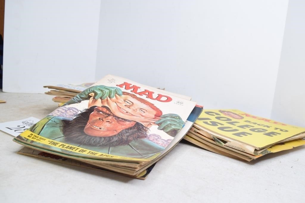 Vintage Mad Magazines