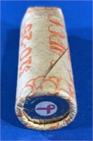 Roll of CAN Ribbon (Cancer)quarters circulated