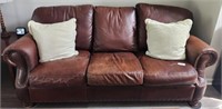 LEGACY LEATHER LEATHER 3 CUSHION SOFA