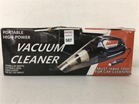 PORTABLE HIGH POWER VACUUM CLEANER