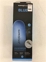 1 PAIR SUPERFEET BLUE