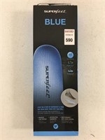 1 PAIR SUPERFEET BLUE