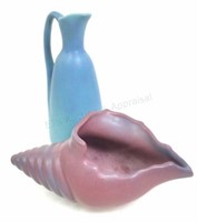 (2pc) Van Briggle Pottery Vases