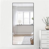 NeuType 47x22 Full Length Mirror Aluminum Alloy