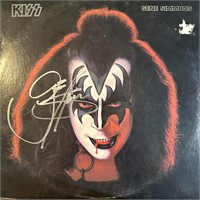 Gene Simmons Autographed Album Cover